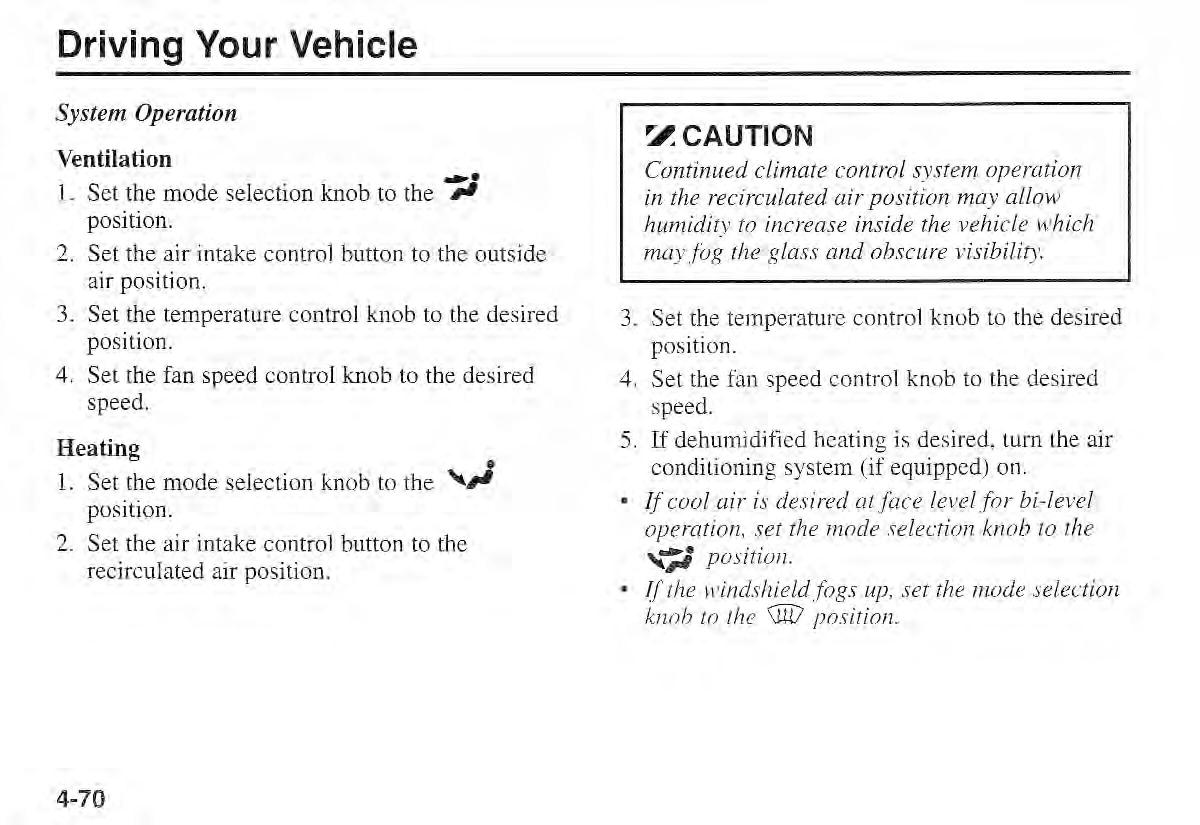 Kia Sportage I 1 owners manual / page 132