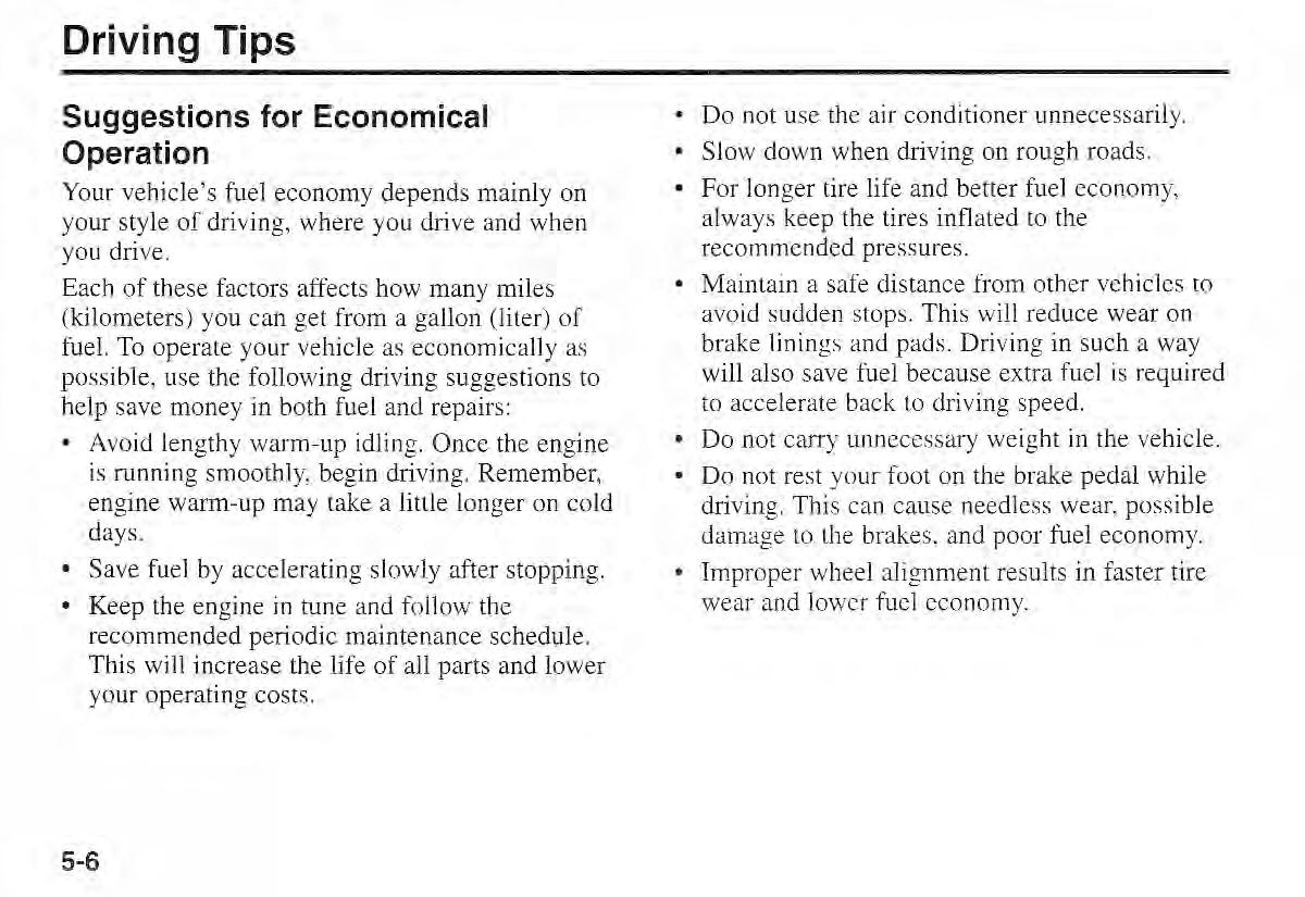 Kia Sportage I 1 owners manual / page 143