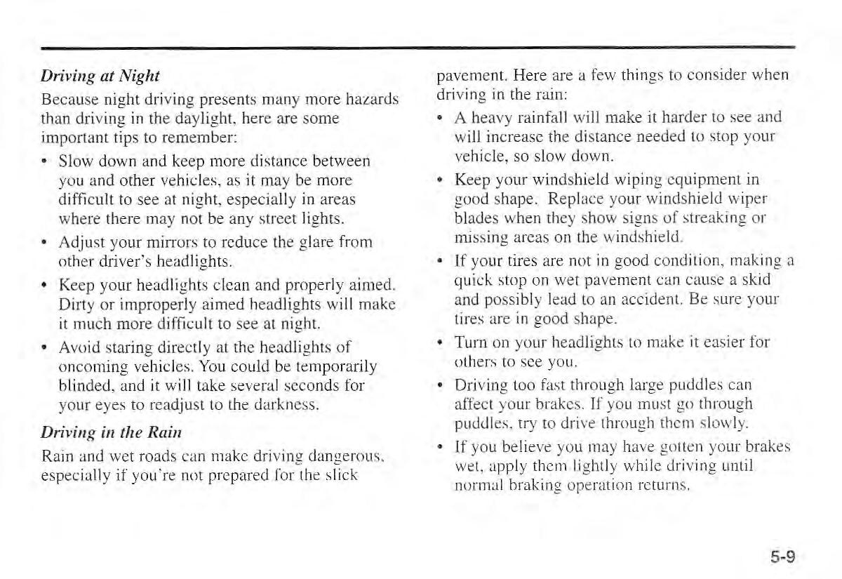 Kia Sportage I 1 owners manual / page 146