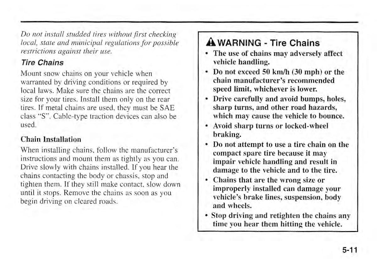 Kia Sportage I 1 owners manual / page 148