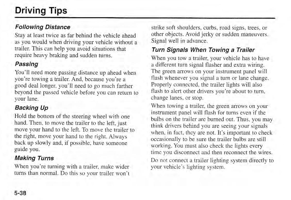 Kia Sportage I 1 owners manual / page 175