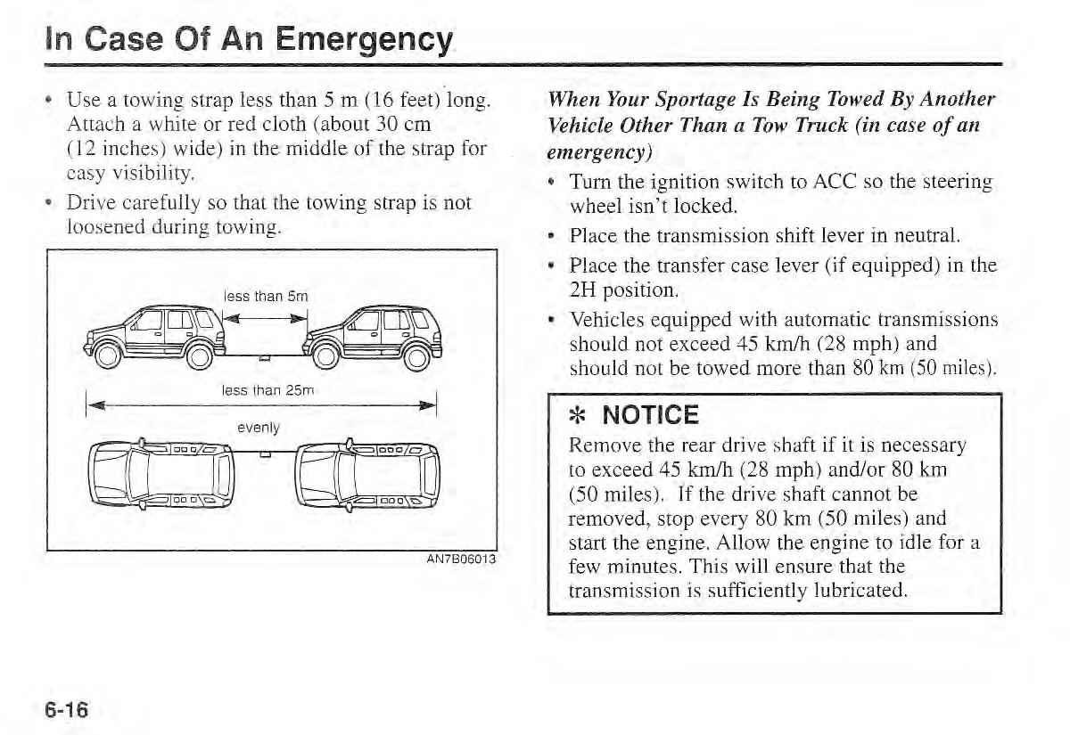 Kia Sportage I 1 owners manual / page 197