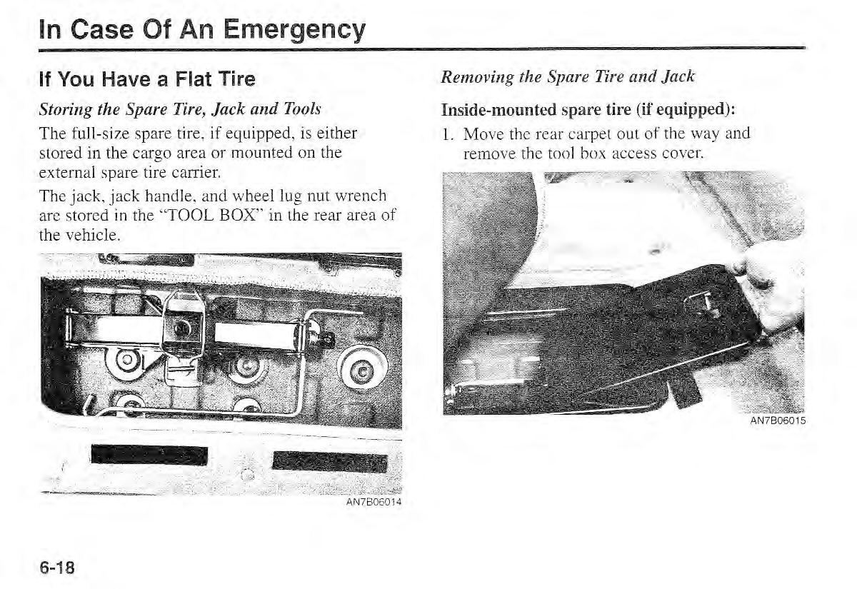 Kia Sportage I 1 owners manual / page 199