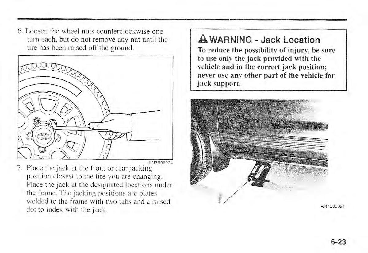 Kia Sportage I 1 owners manual / page 204