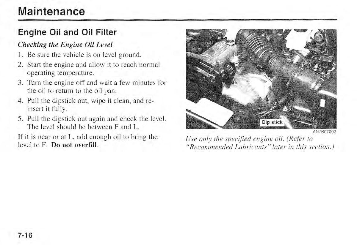 Kia Sportage I 1 owners manual / page 223