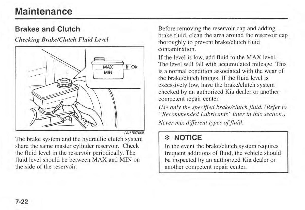 Kia Sportage I 1 owners manual / page 229