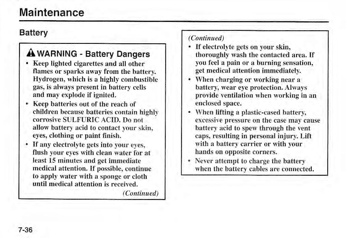 Kia Sportage I 1 owners manual / page 243