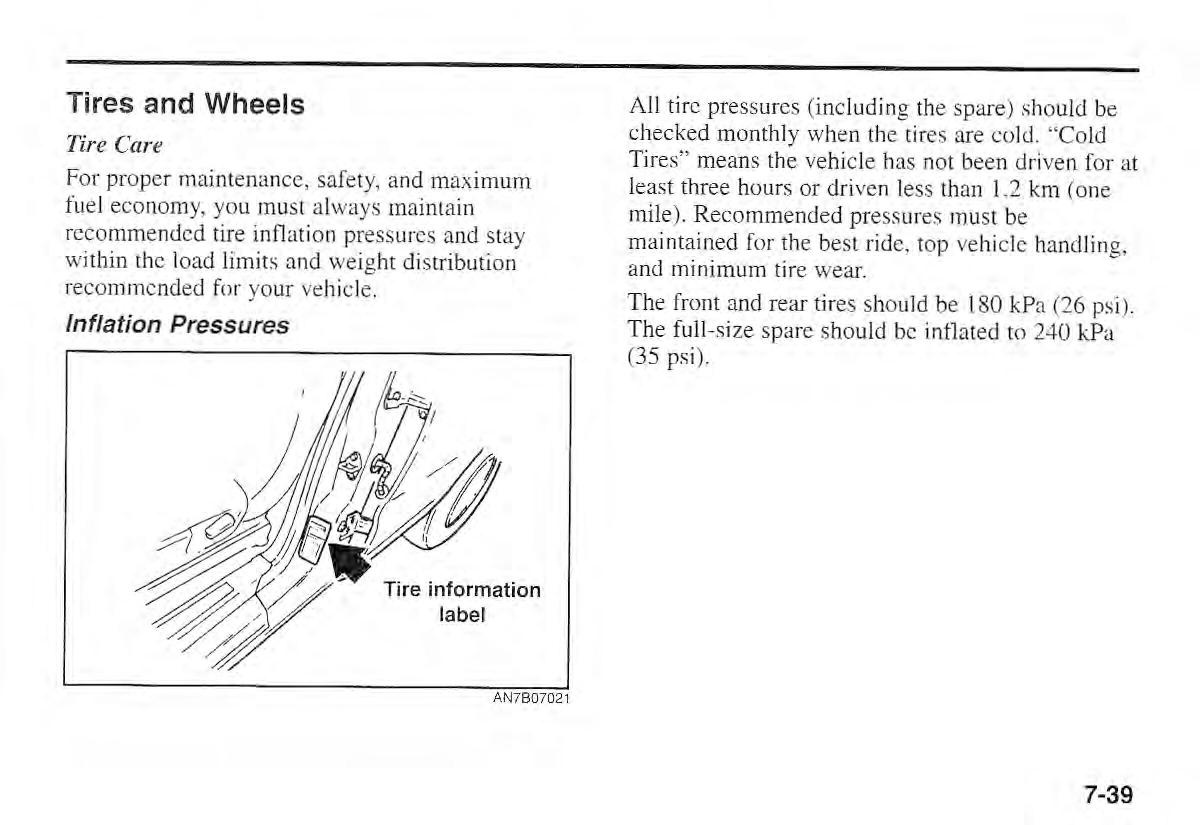 Kia Sportage I 1 owners manual / page 246