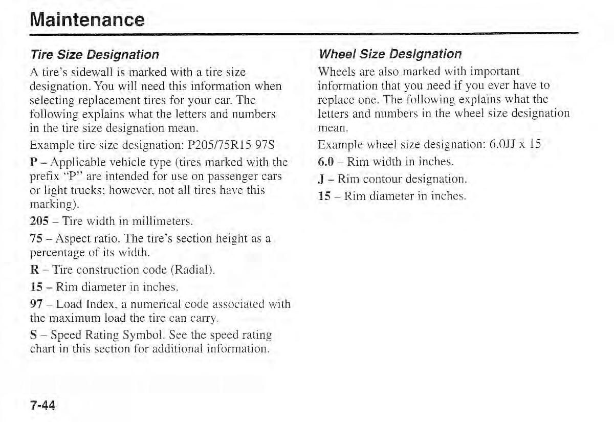 Kia Sportage I 1 owners manual / page 251