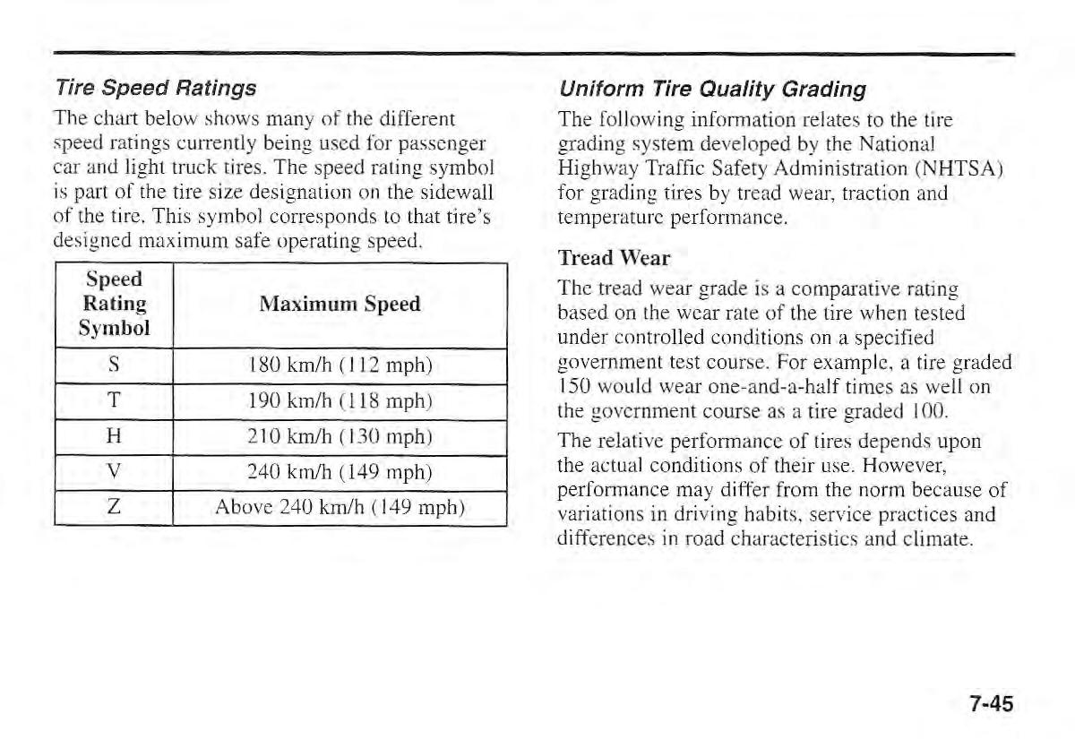 Kia Sportage I 1 owners manual / page 252