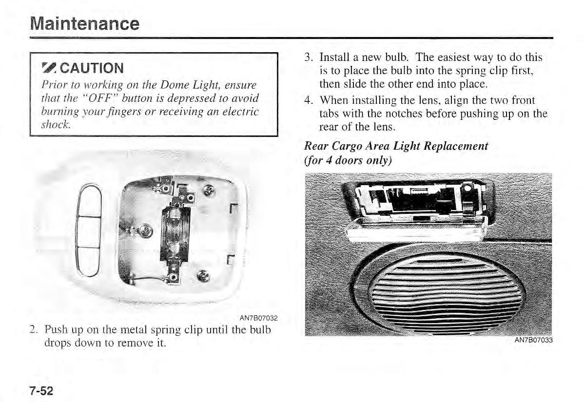 Kia Sportage I 1 owners manual / page 259