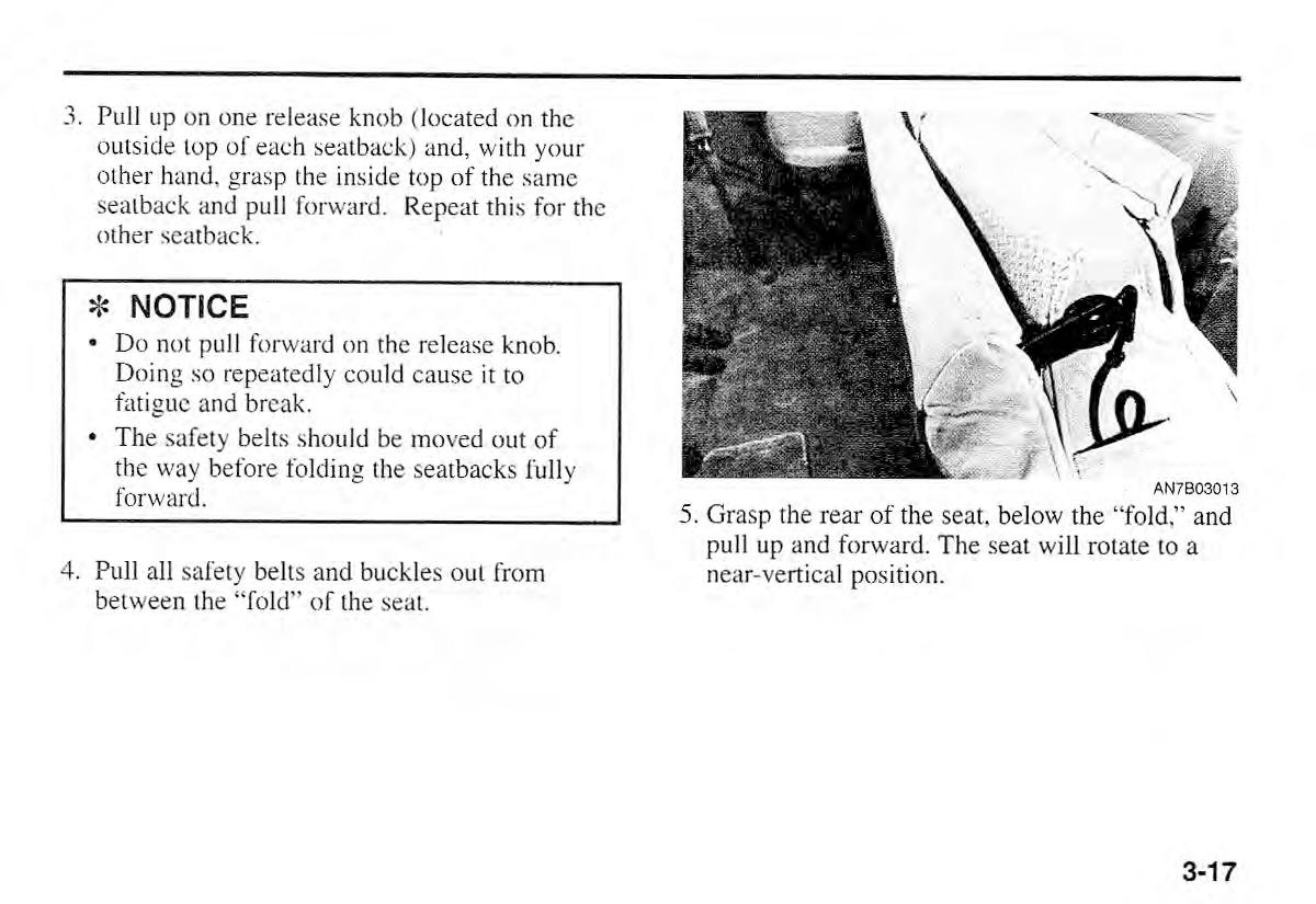 Kia Sportage I 1 owners manual / page 27