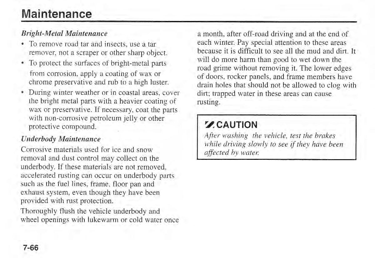 Kia Sportage I 1 owners manual / page 274