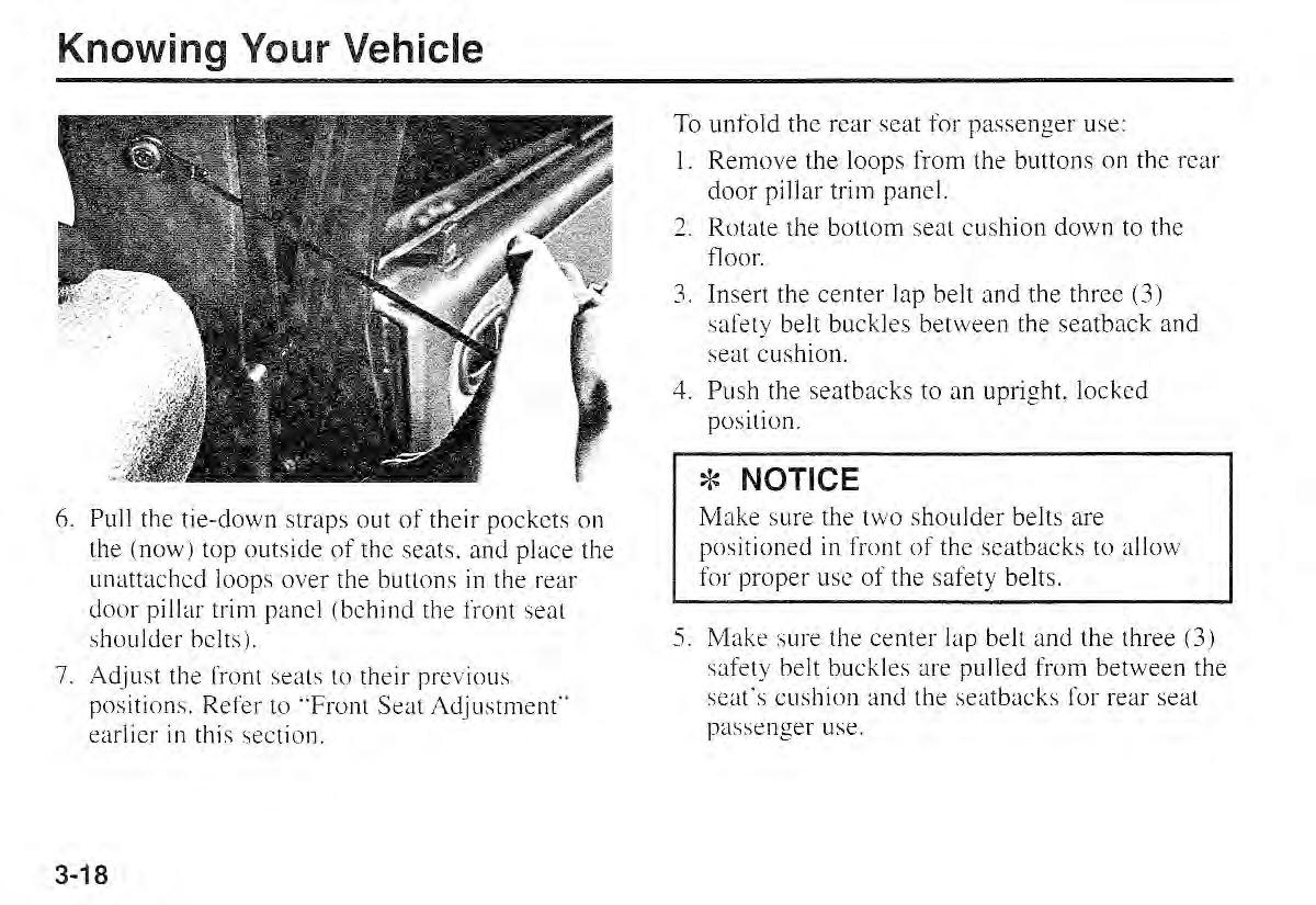 Kia Sportage I 1 owners manual / page 28