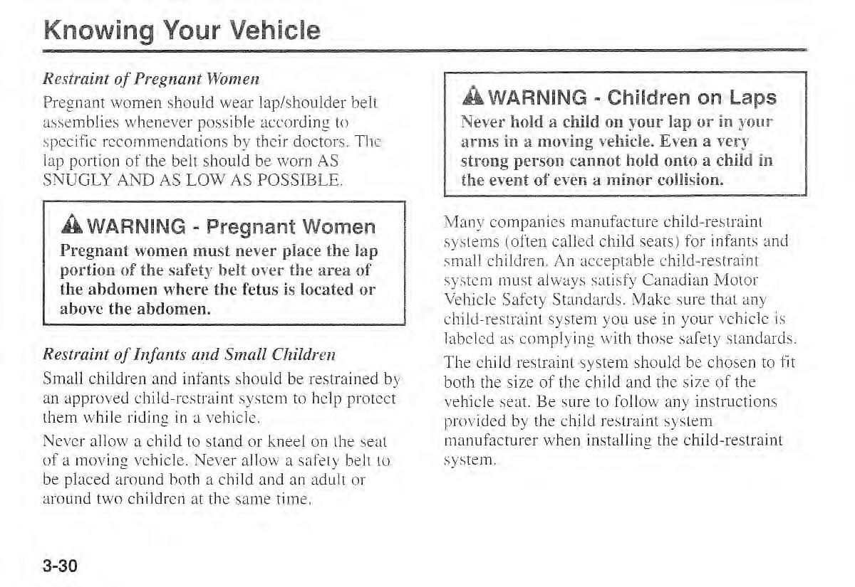 Kia Sportage I 1 owners manual / page 40