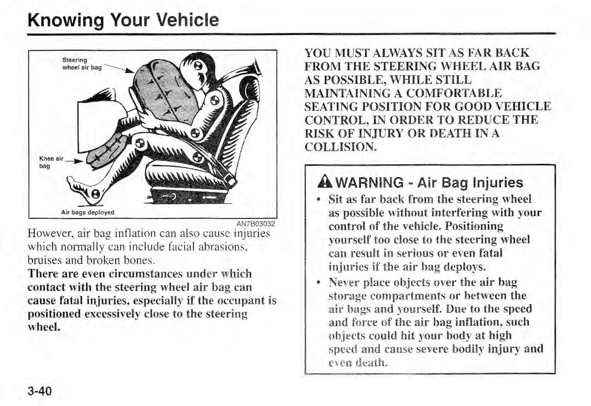 Kia Sportage I 1 owners manual / page 50