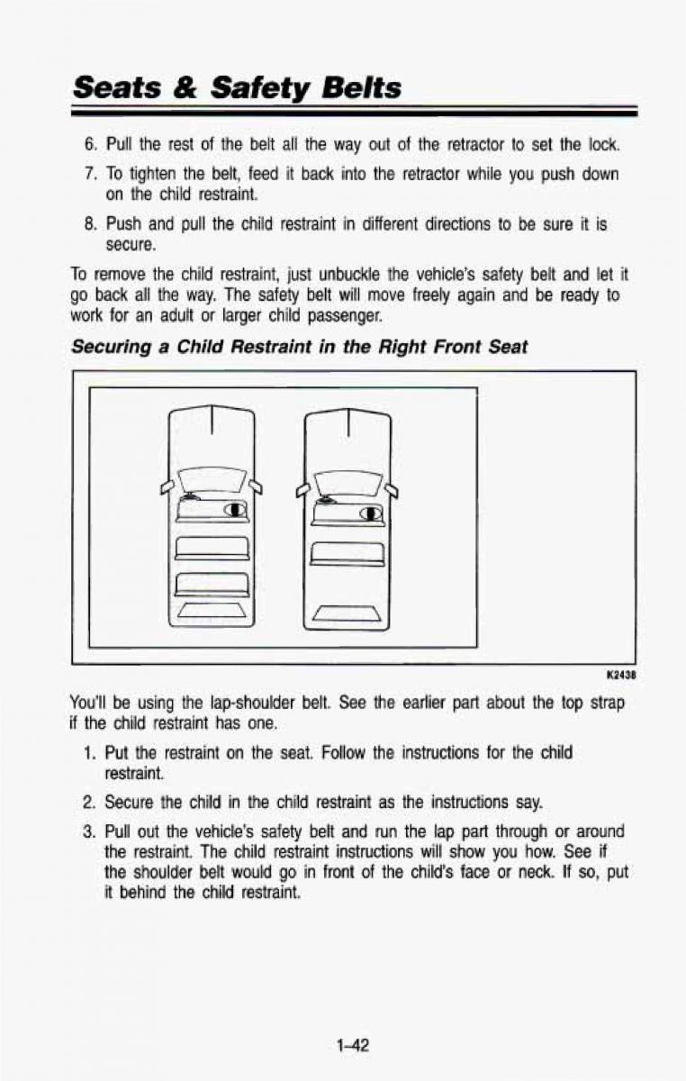 Chevrolet Suburban owners manual / page 55