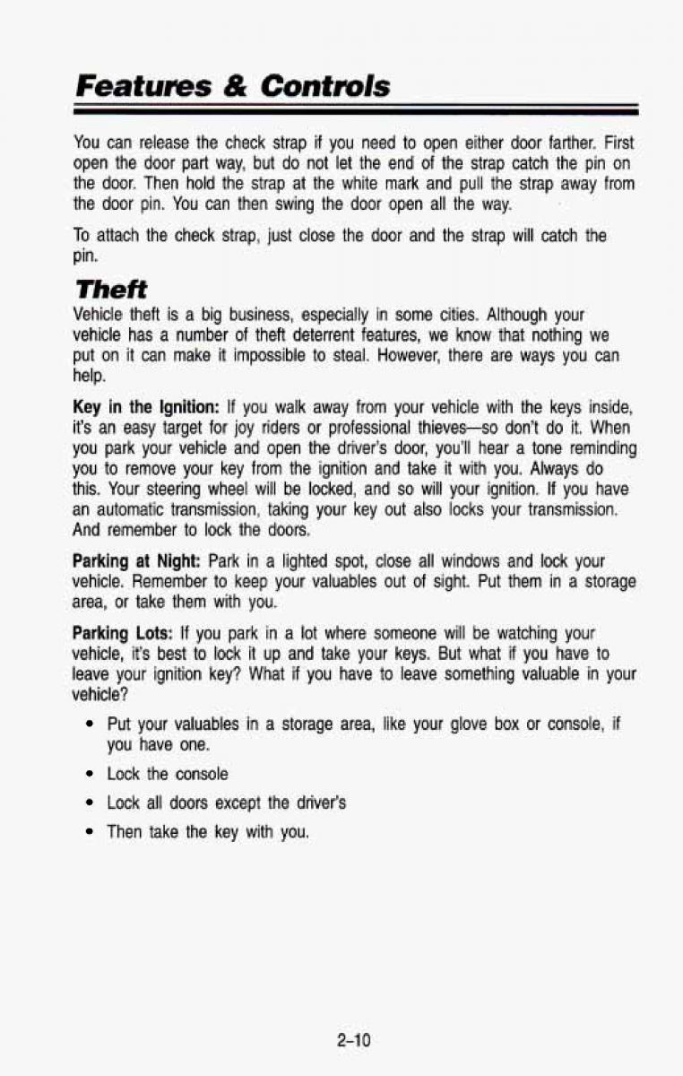 Chevrolet Suburban owners manual / page 73