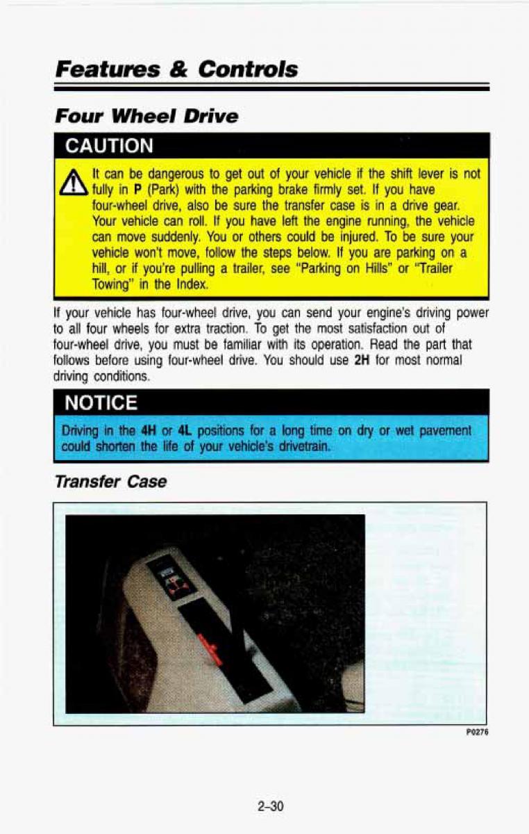 Chevrolet Suburban owners manual / page 93