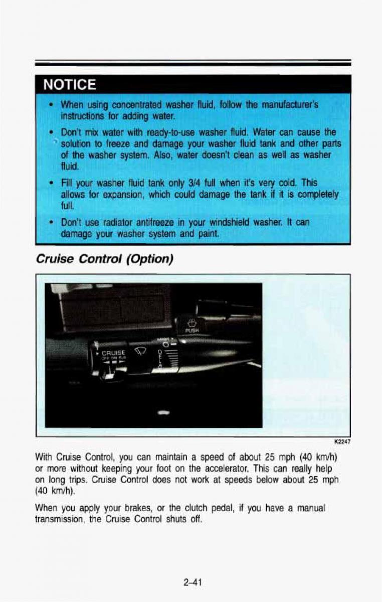 Chevrolet Suburban owners manual / page 104