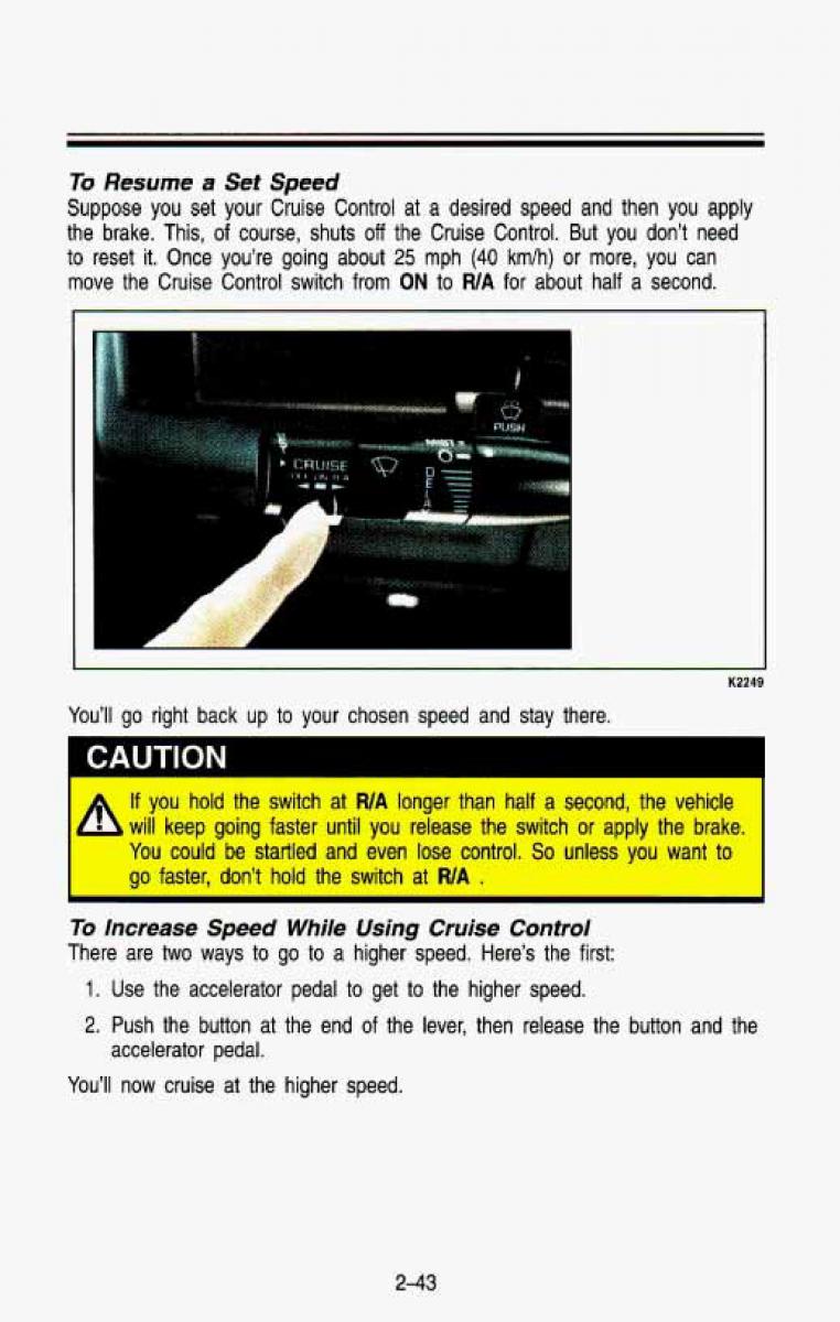 Chevrolet Suburban owners manual / page 106