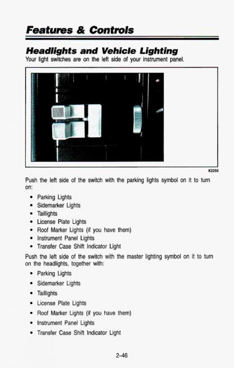 Chevrolet Suburban owners manual / page 109