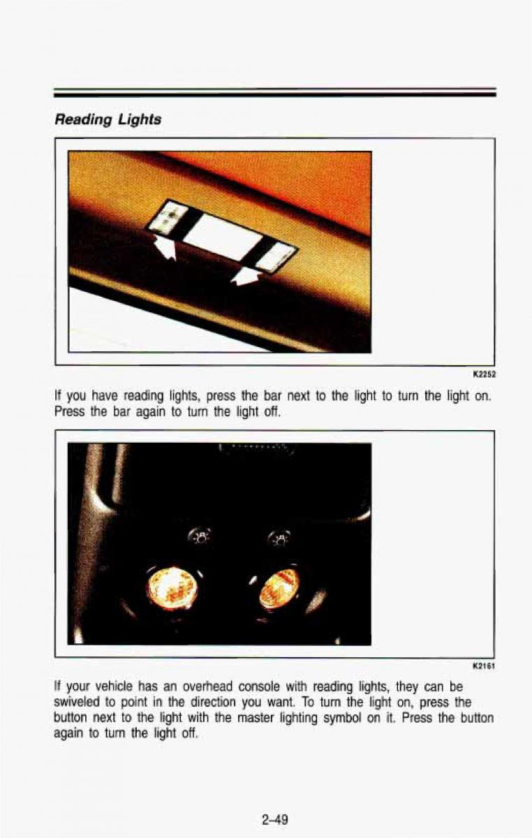 Chevrolet Suburban owners manual / page 112