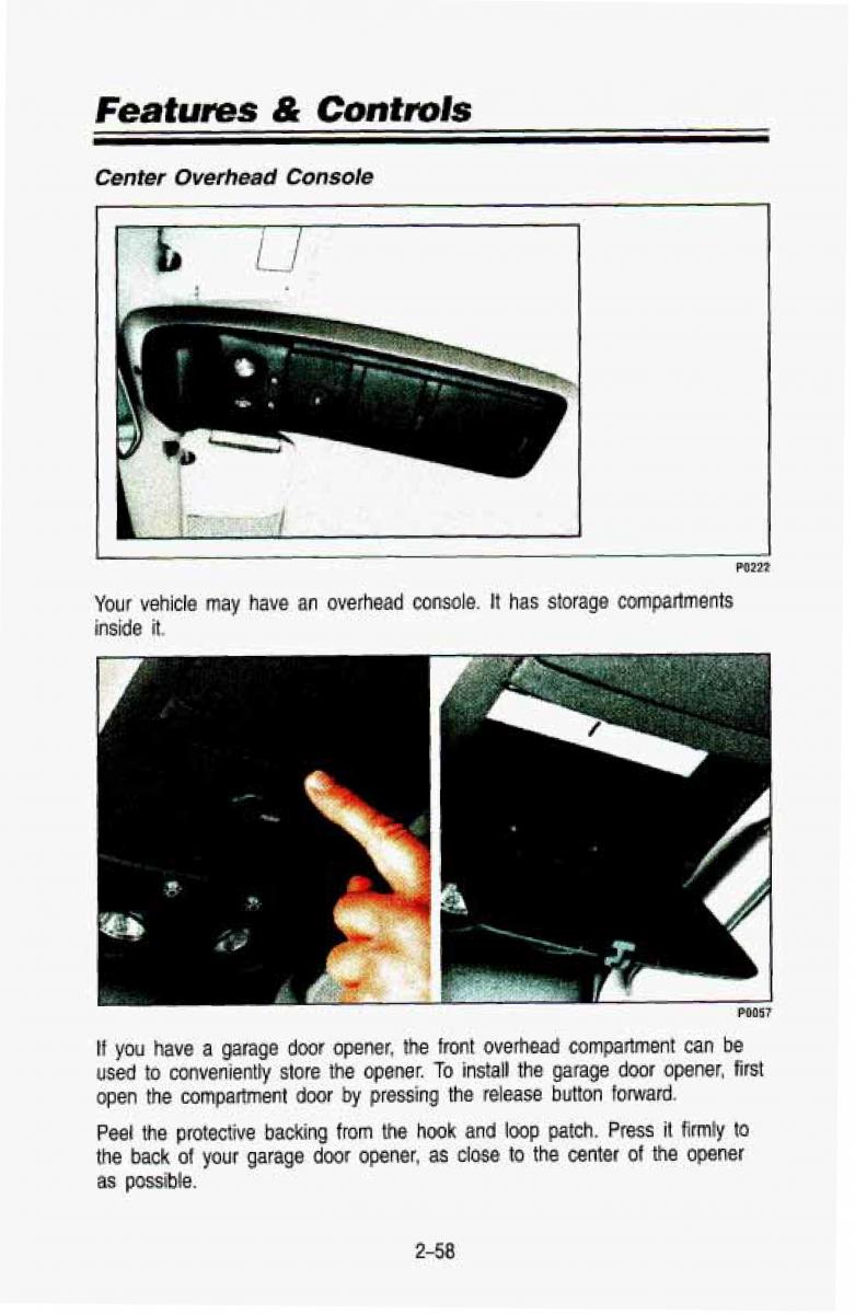 Chevrolet Suburban owners manual / page 121