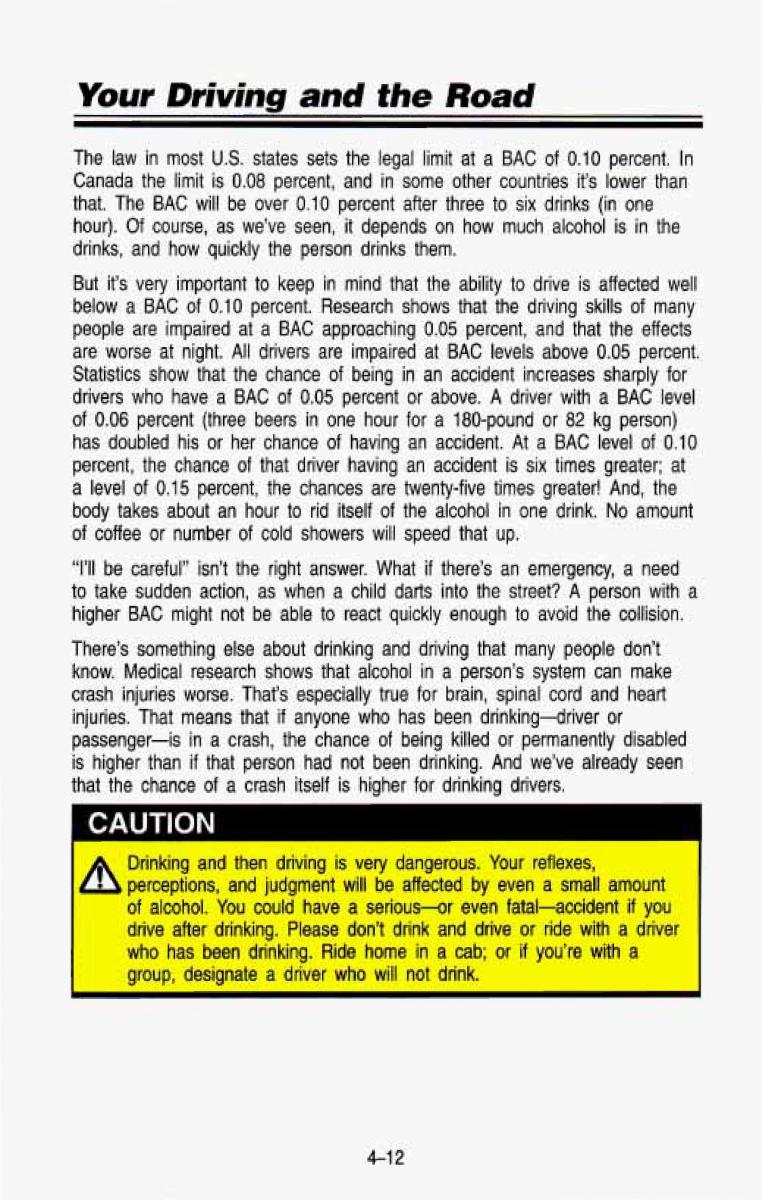 Chevrolet Suburban owners manual / page 179