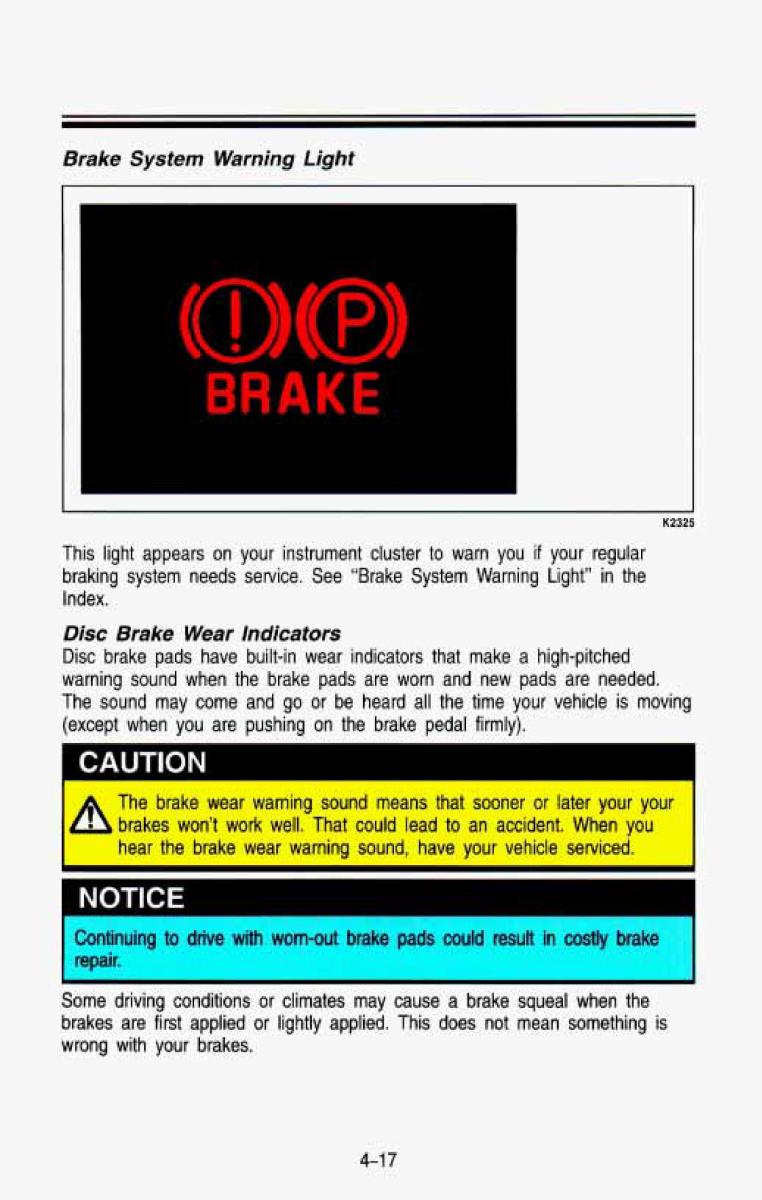 Chevrolet Suburban owners manual / page 184