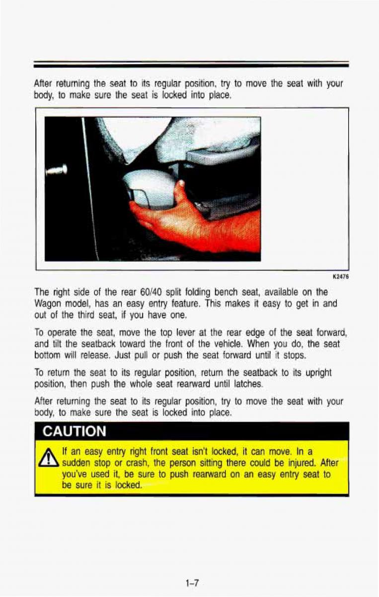 Chevrolet Suburban owners manual / page 20