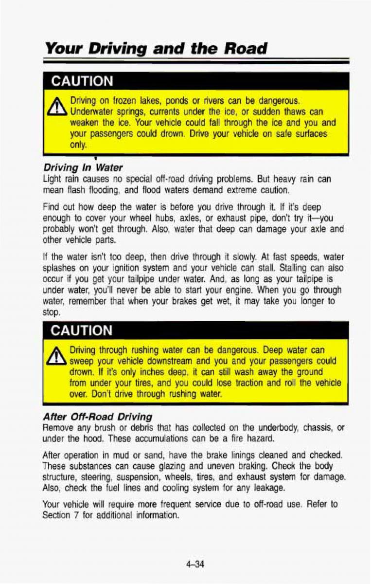 Chevrolet Suburban owners manual / page 201