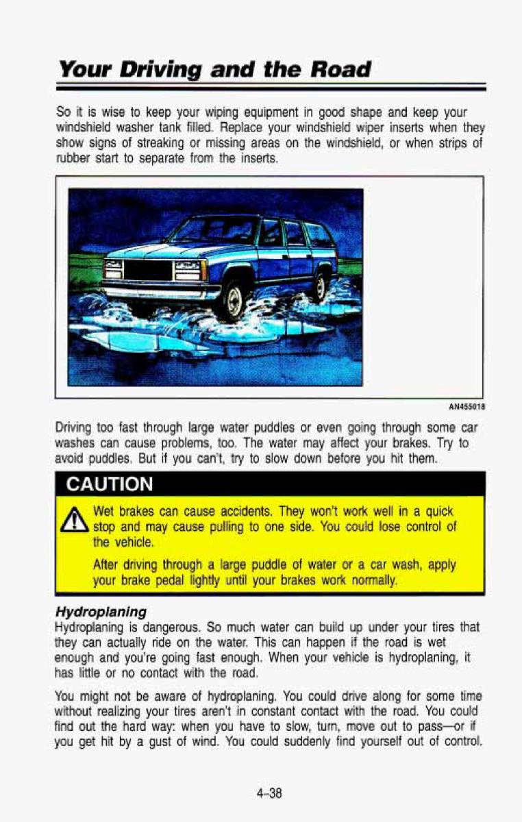 Chevrolet Suburban owners manual / page 205