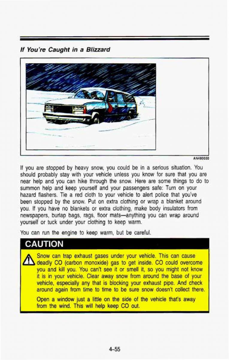 Chevrolet Suburban owners manual / page 222