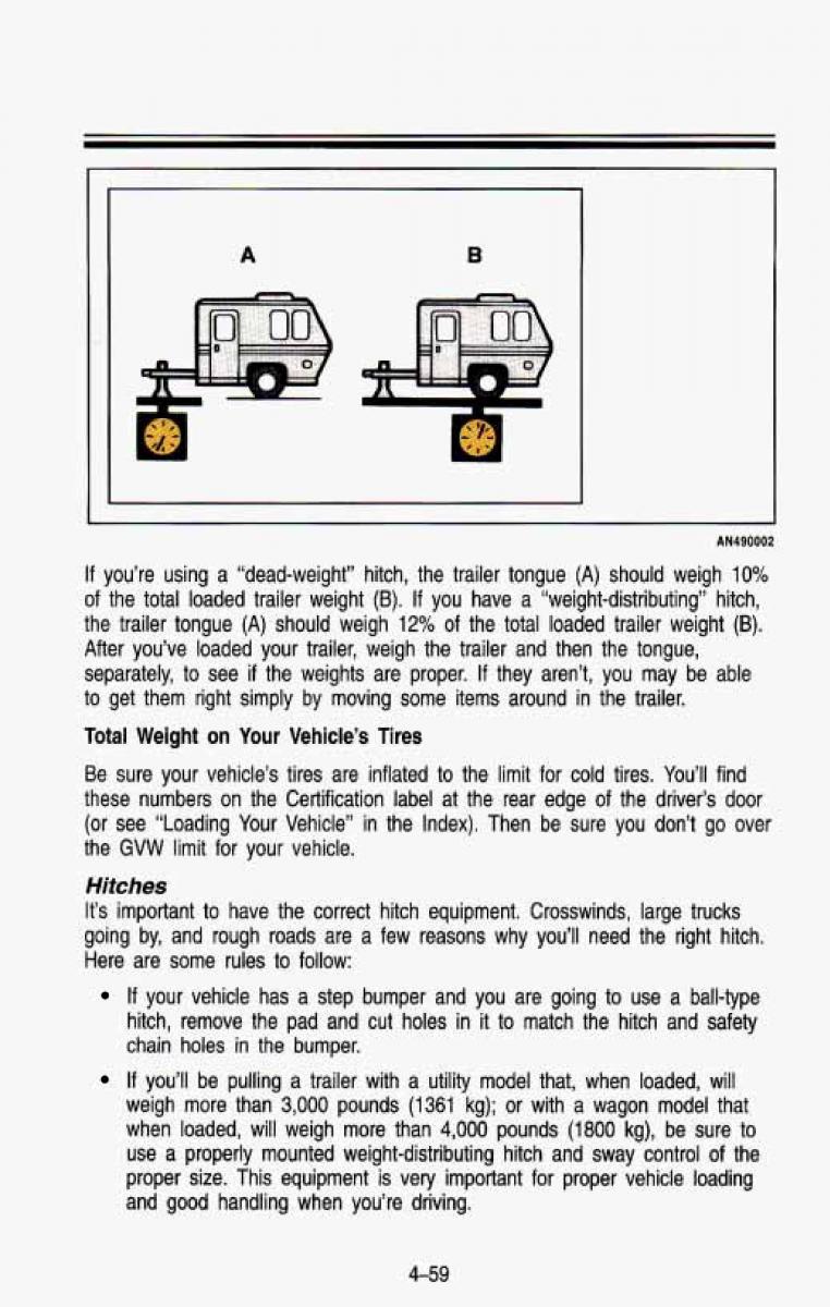 Chevrolet Suburban owners manual / page 226