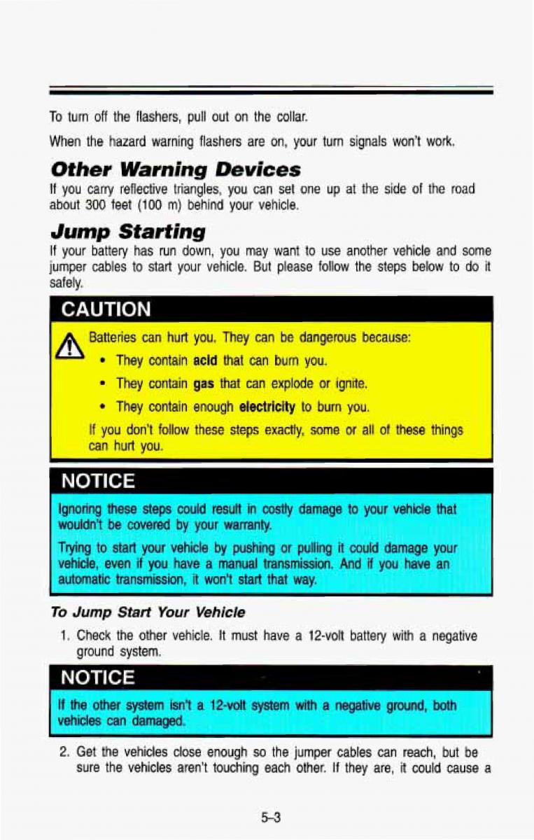 Chevrolet Suburban owners manual / page 234