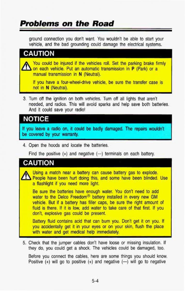 Chevrolet Suburban owners manual / page 235