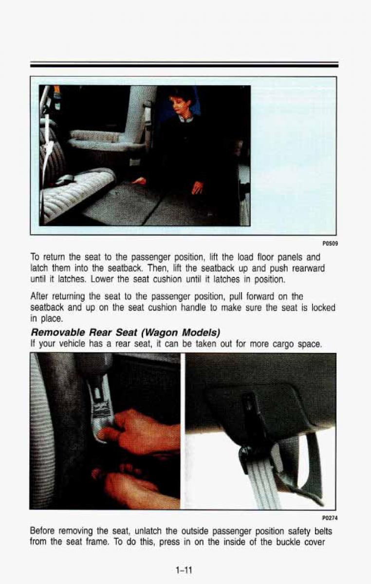 Chevrolet Suburban owners manual / page 24