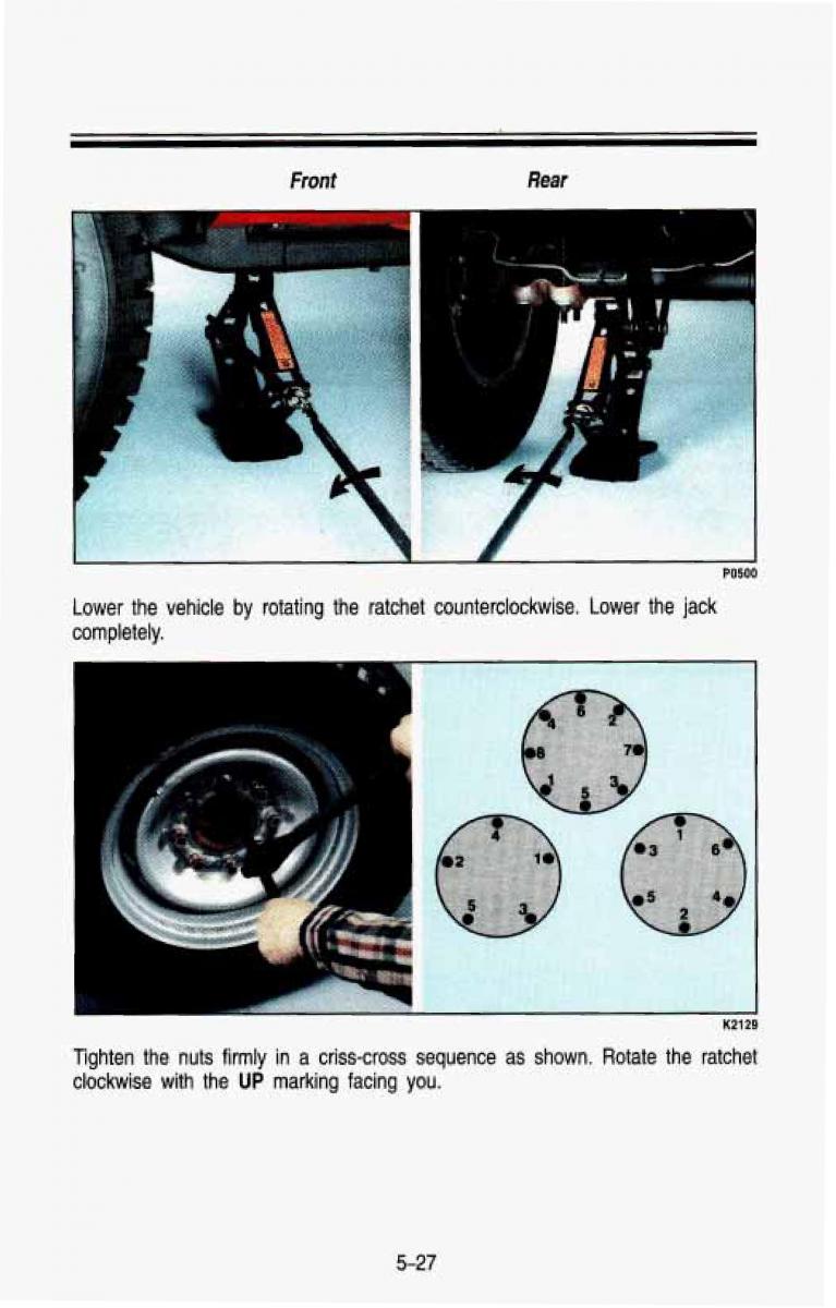 Chevrolet Suburban owners manual / page 258