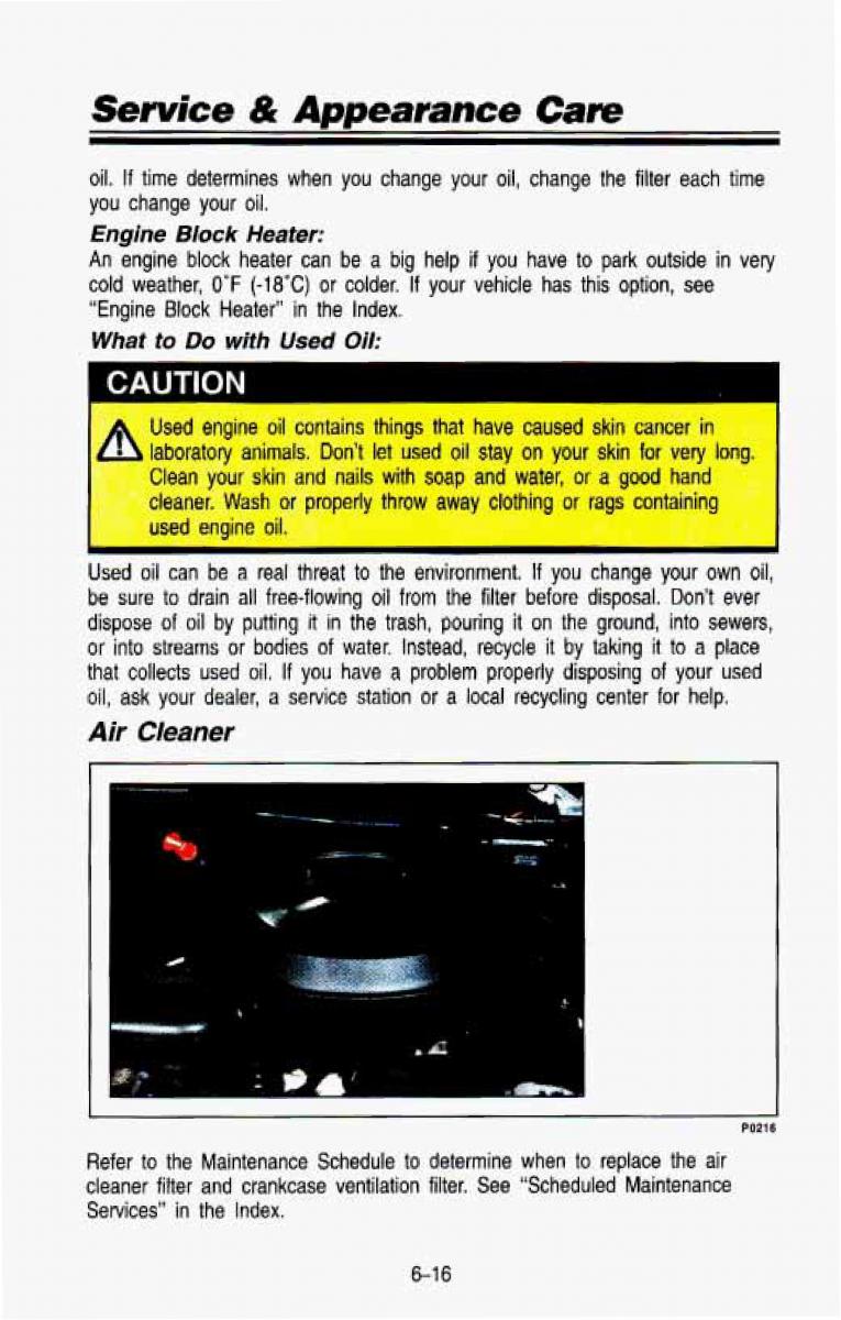 Chevrolet Suburban owners manual / page 281