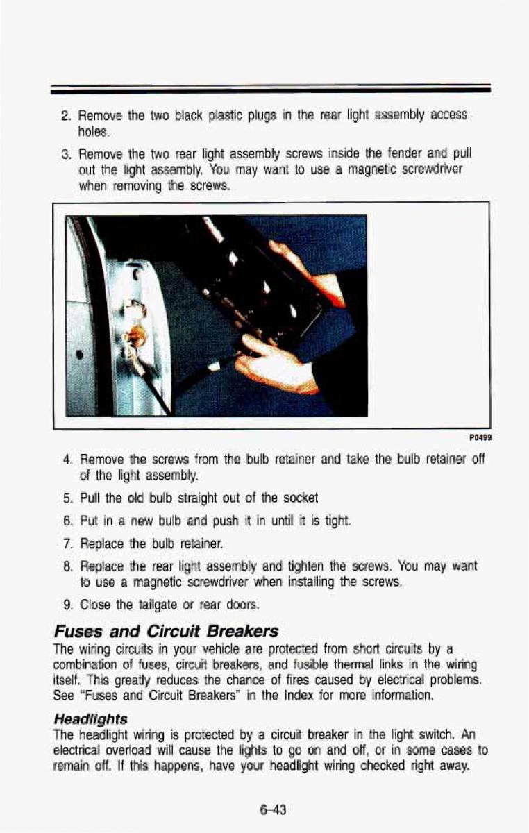 Chevrolet Suburban owners manual / page 308