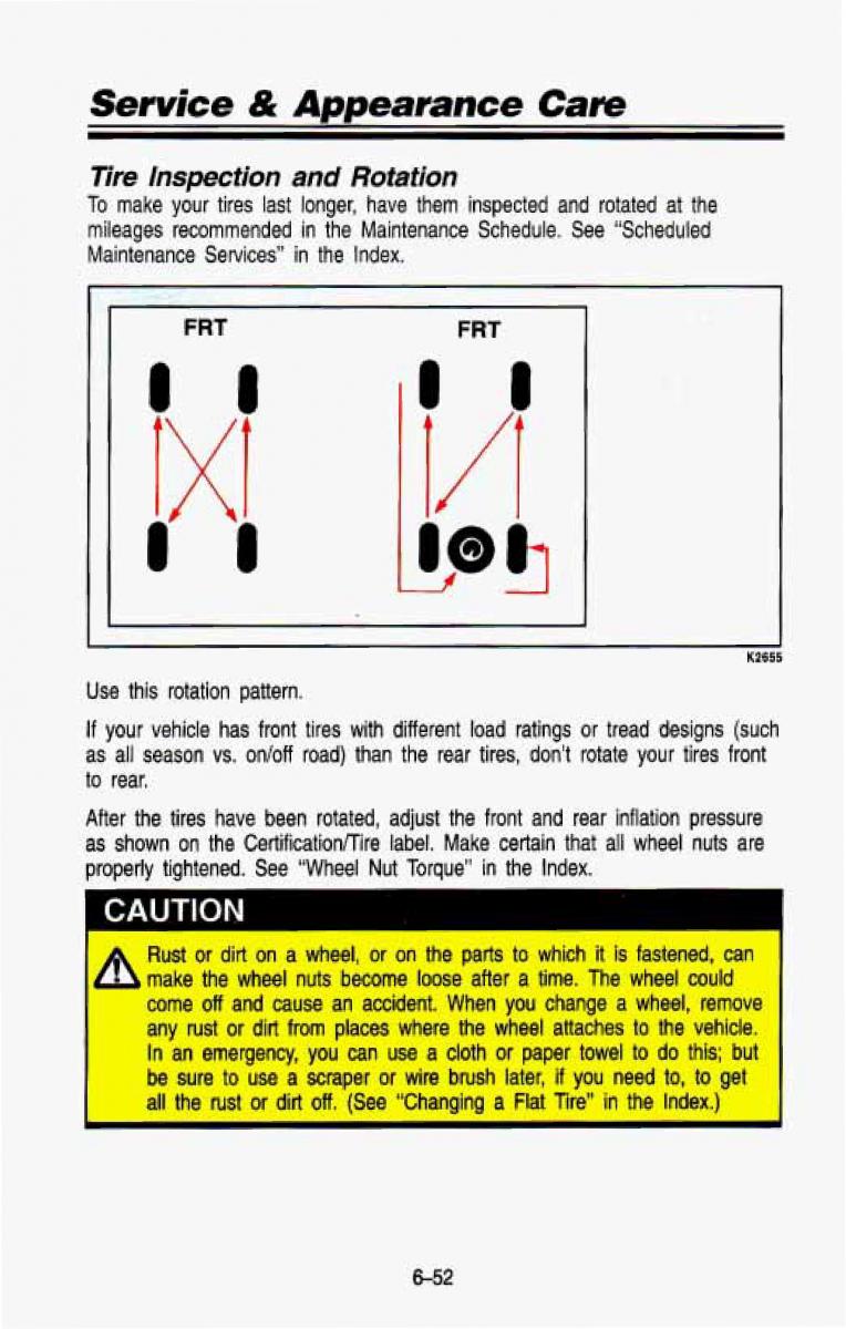 Chevrolet Suburban owners manual / page 317