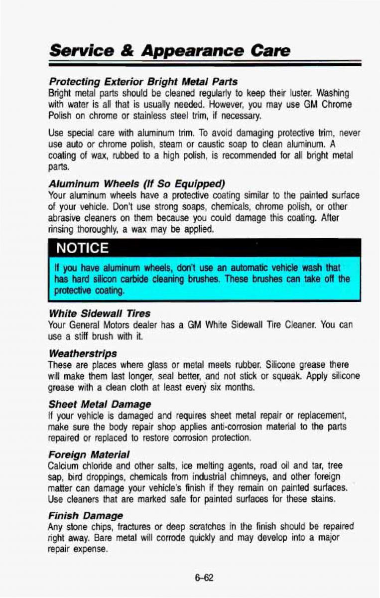 Chevrolet Suburban owners manual / page 327