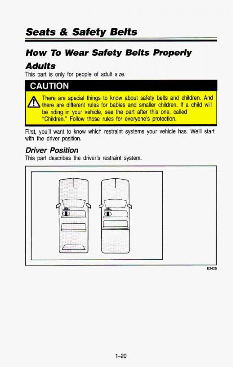 Chevrolet Suburban owners manual / page 33