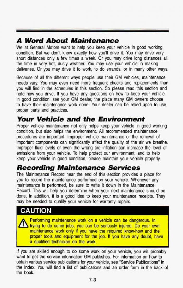 Chevrolet Suburban owners manual / page 340