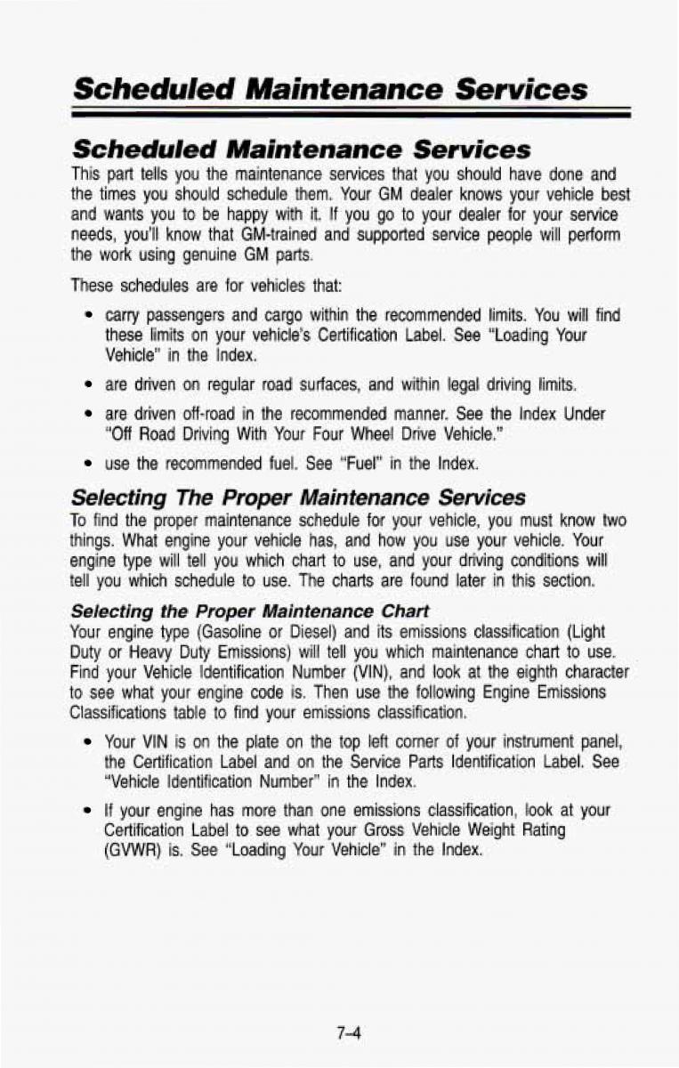 Chevrolet Suburban owners manual / page 341