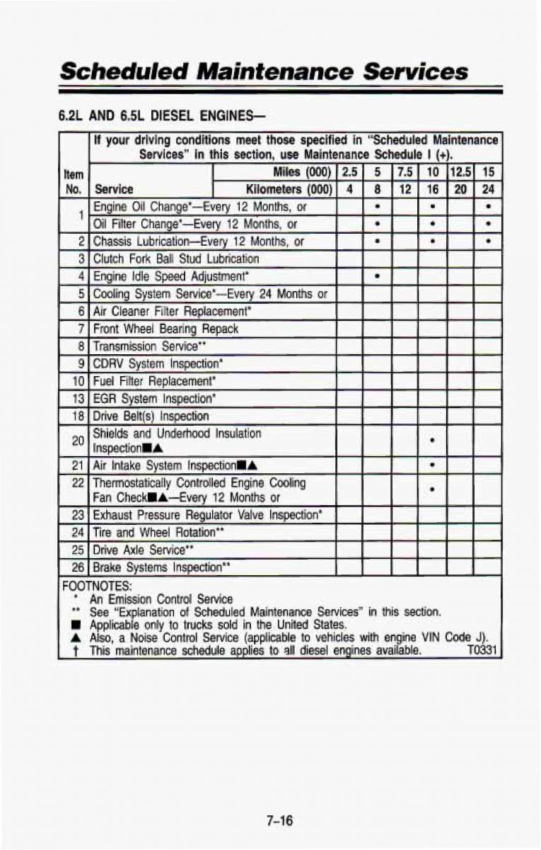 Chevrolet Suburban owners manual / page 353