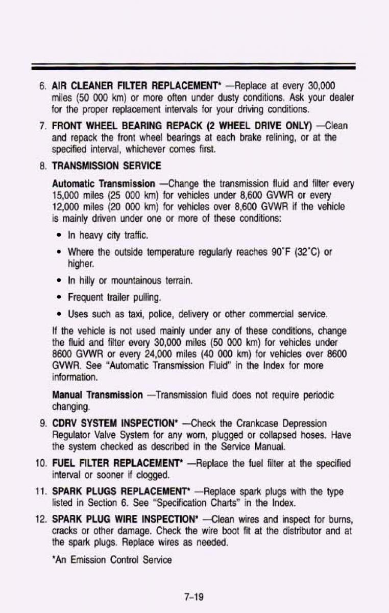 Chevrolet Suburban owners manual / page 356