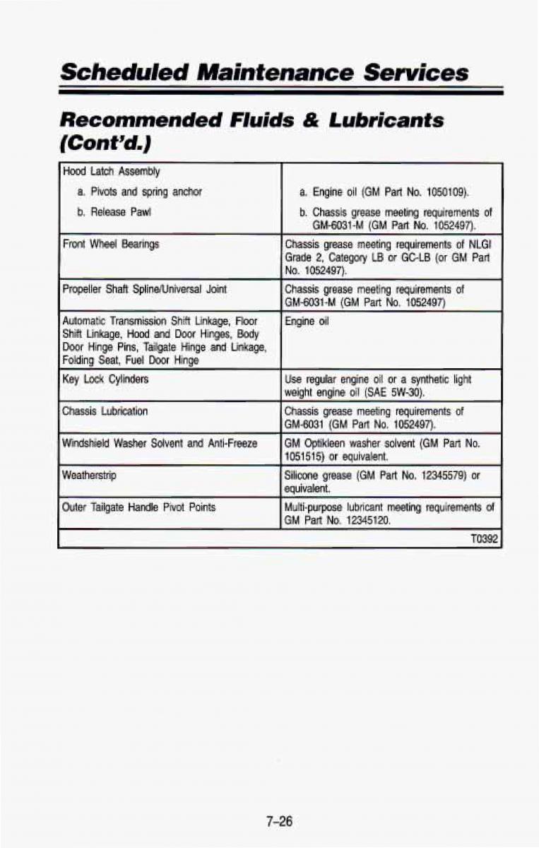 Chevrolet Suburban owners manual / page 363