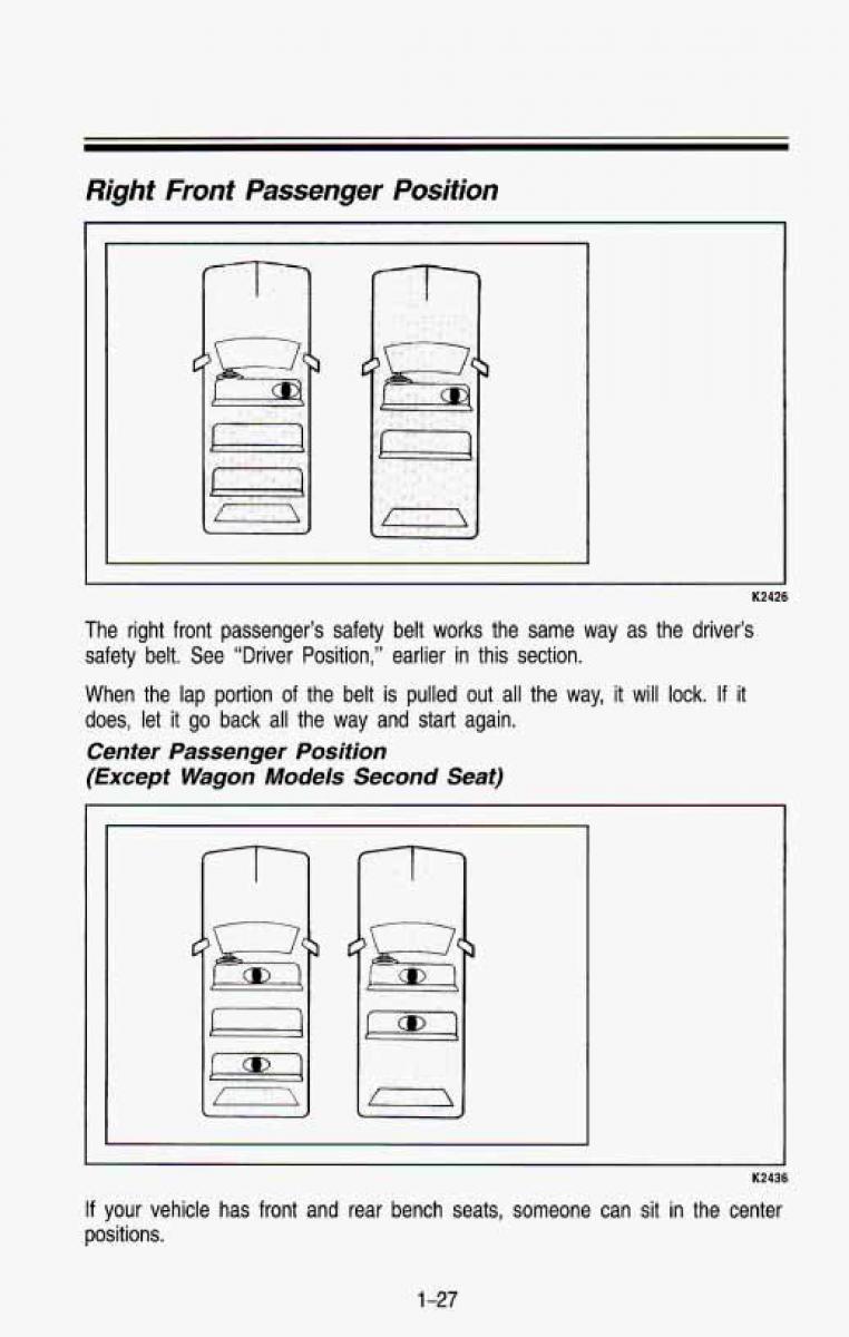 Chevrolet Suburban owners manual / page 40